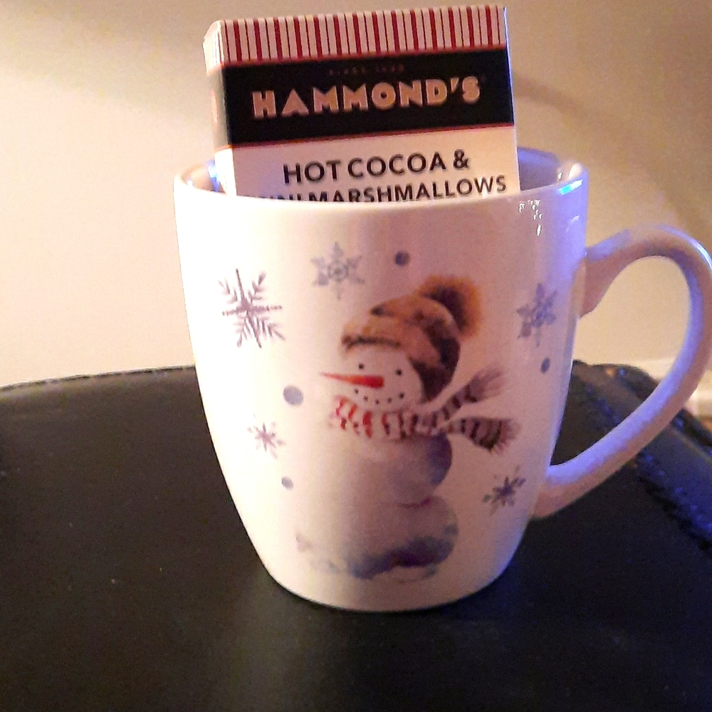 ☃️Adorable Mug & Hot Cocoa☕
